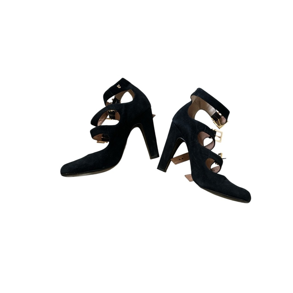 VINCE CAMUTO Black Suede Block Heels!!!!